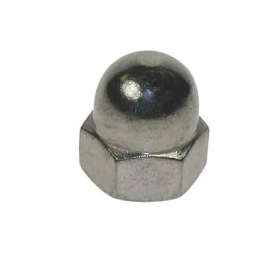M10 Dome Nuts Stainless Steel (Pack of 100) [DIN 1587 Grade 316-A4]